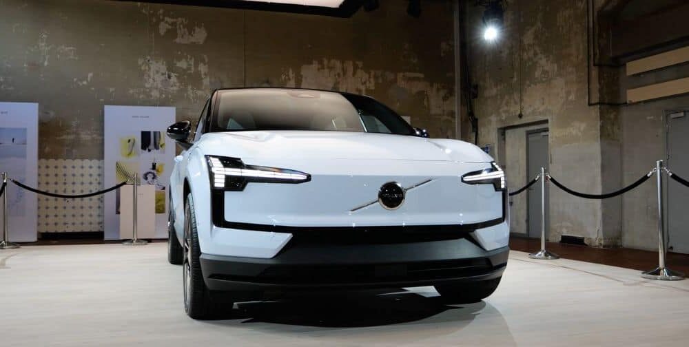 Den nye elbil volvo EX30