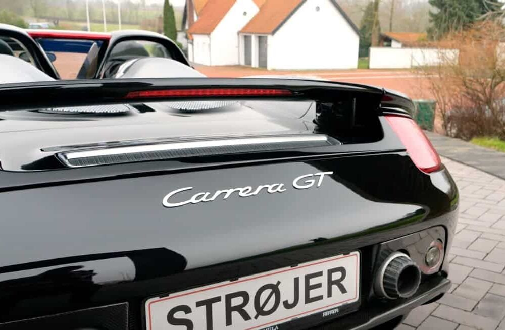 Porsche Carrera GT – bagfra 1