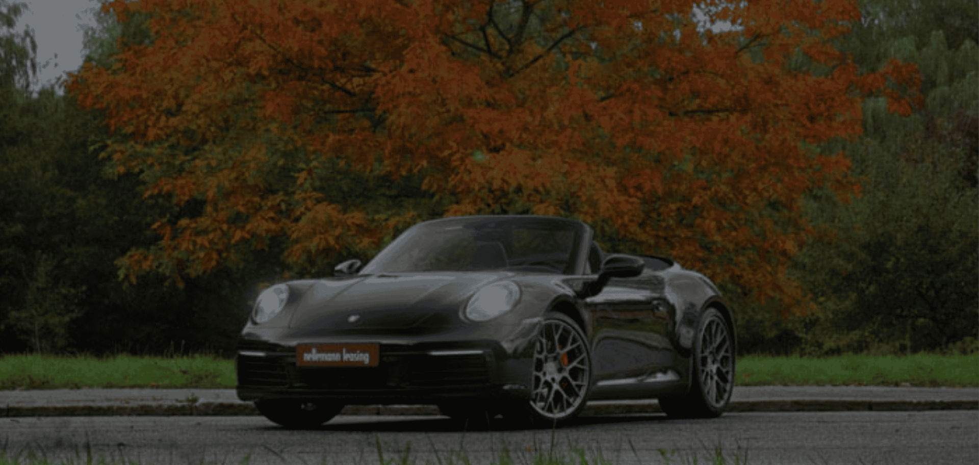 Porsche 992 cabriolet – forfra Hero